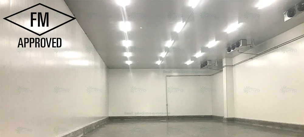 Insulated panels with USA FM approval