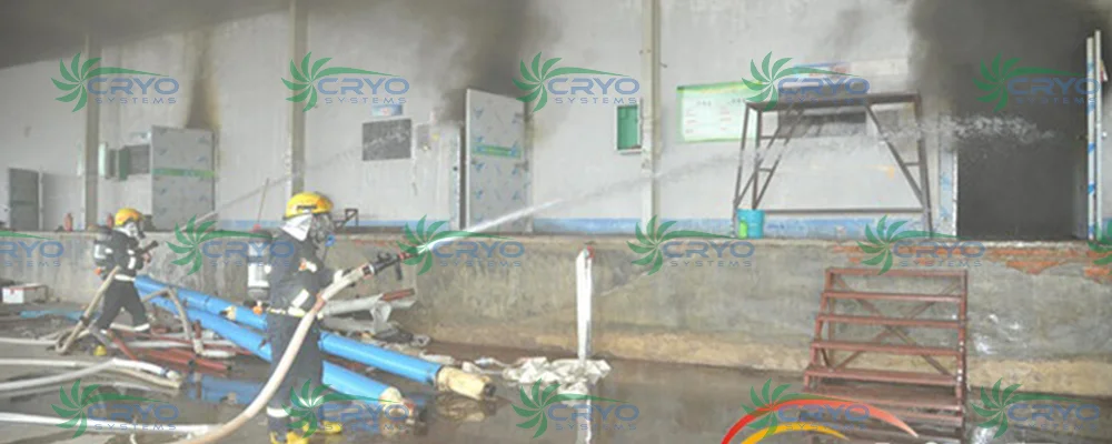 fire in cold room